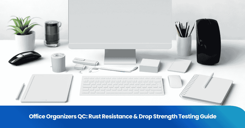 Office Organizers QC: Rust Resistance & Drop Strength Testing Guide